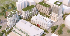 New real estate development of 3 units in Nanterre (92000)
