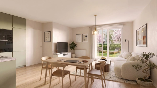 Programme immobilier neuf de 35 lots à Pontoise (95300)