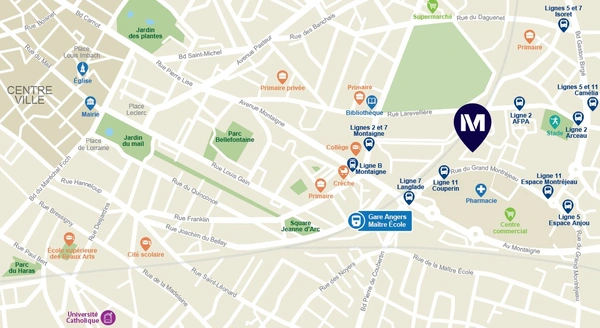 Programme immobilier neuf de 11 lots à Angers (49000)