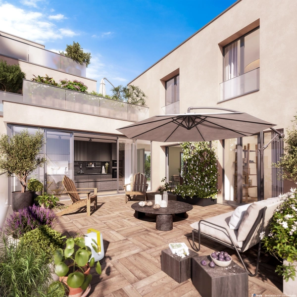 Programme immobilier neuf de 4 lots à Paris (75020)