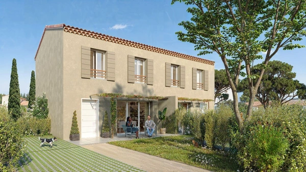Programme immobilier neuf de 31 lots à Châteauneuf-de-Gadagne (84470)