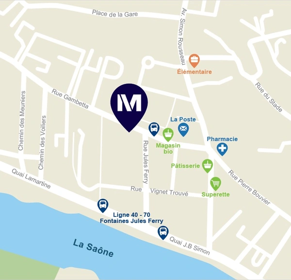 Programme immobilier neuf de 5 lots à Fontaines-sur-Saône (69270)