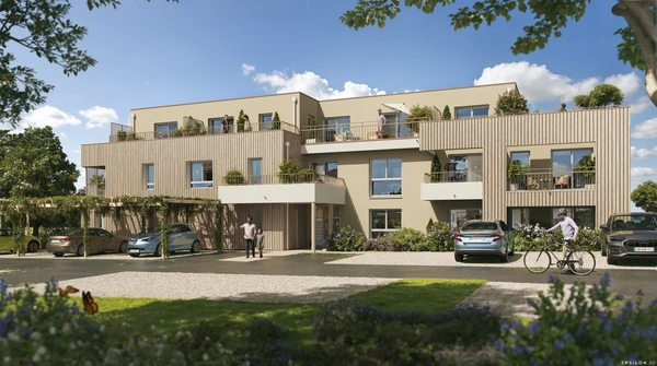Programme immobilier neuf de 8 lots à Les Sorinières (44840)