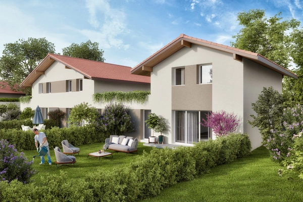 Programme immobilier neuf de 5 lots à Bons-en-Chablais (74890)