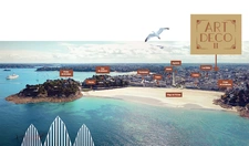 New real estate development of 3 units in Dinard (35800)