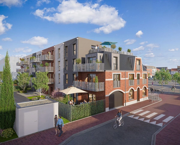 Programme immobilier neuf de 23 lots à Wervicq-Sud (59117)