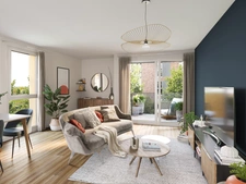 New real estate development of 5 units in Croix (59170)