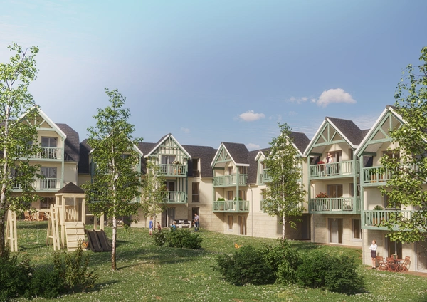 Programme immobilier neuf de 38 lots à Pont-l'Évêque (14130)