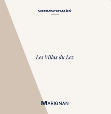 New real estate development of 3 units in Castelnau-le-Lez (34170)