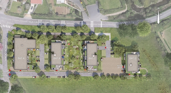 Programme immobilier neuf de 20 lots à La Roche-sur-Yon (85000)