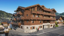 New real estate development of 9 units in Morzine (74110)