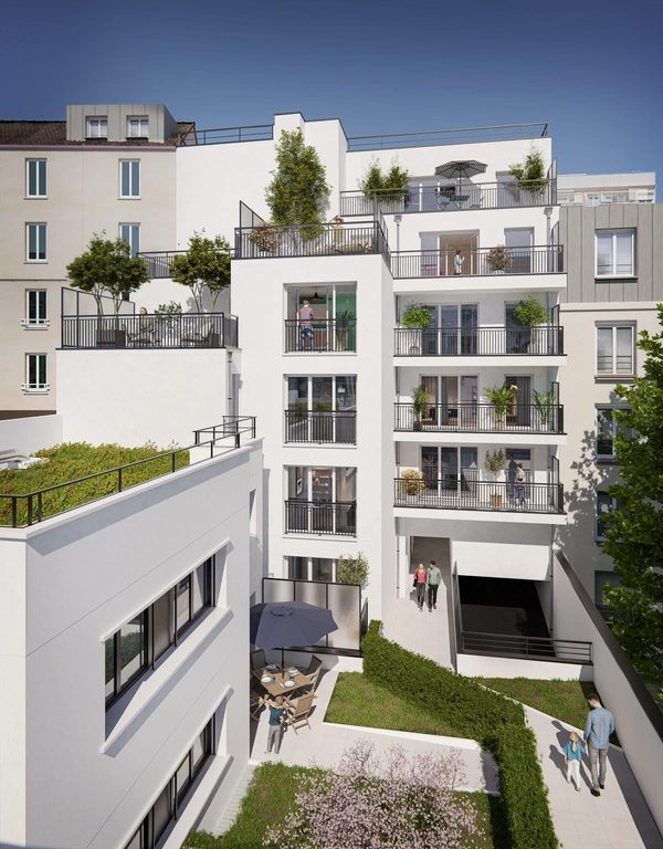 Programme immobilier neuf de 2 lots à Les Lilas (93260)