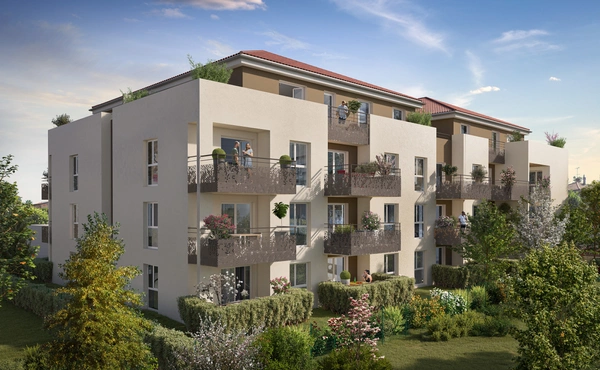Programme immobilier neuf de 20 lots à Jassans-Riottier (01480)