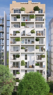 New real estate development of 16 units in Royan (17200)