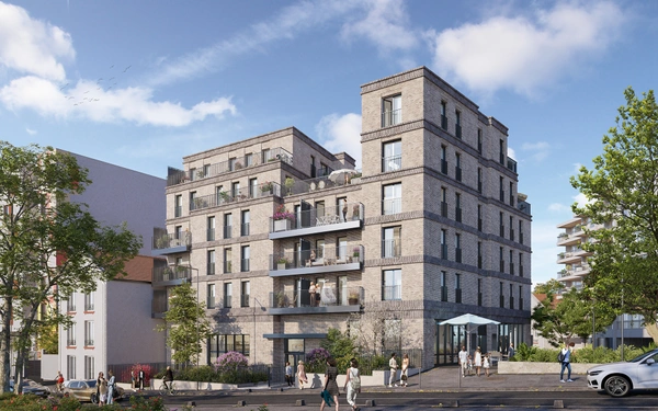 Programme immobilier neuf de 3 lots à Montreuil (93100)