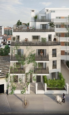 New real estate development of 3 units in Les Lilas (93260)