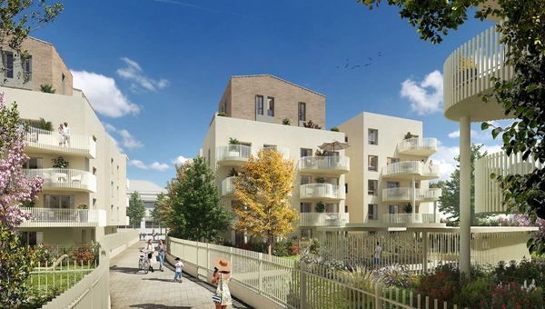 Programme immobilier neuf de 62 lots à Décines-Charpieu (69150)