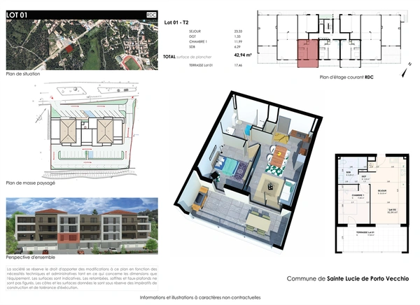 Programme immobilier neuf de 15 lots à Zonza (20124)
