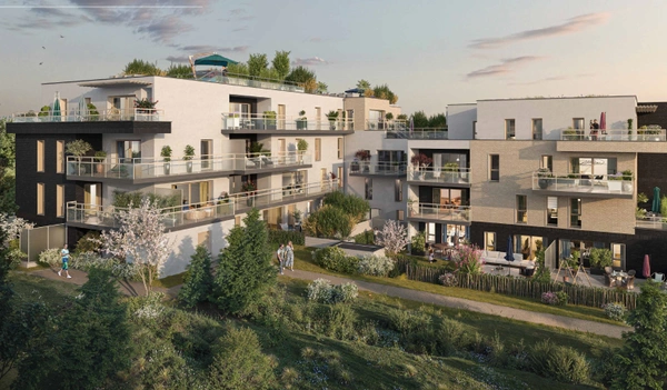 Programme immobilier neuf de 9 lots à Larmor-Plage (56260)