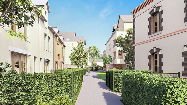 Programme immobilier neuf de 32 lots à L'Hermitage (35590)