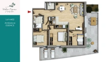 Programme immobilier neuf de 1 lot à Montpellier (34000)
