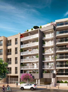 New real estate development of 3 units in Bordeaux (33200)