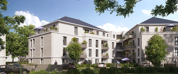 Programme immobilier neuf de 4 lots à Saint-Cyr-sur-Loire (37540)