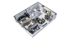 New real estate development of 4 units in Sathonay-Camp (69580)