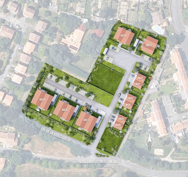Programme immobilier neuf de 17 lots à La Roche-sur-Yon (85000)