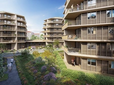 New real estate development of 64 units in Nanterre (92000)