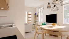 New real estate development of 3 units in La Rochelle (17000)