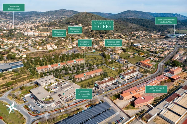 Programme immobilier neuf de 26 lots à Manosque (04100)
