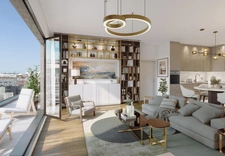 New real estate development of 3 units in Clichy (92110)