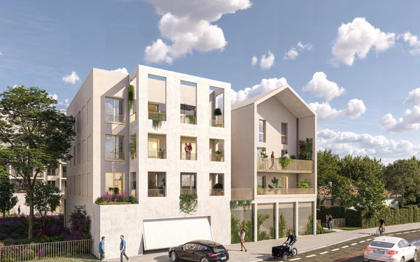Programme immobilier neuf de 86 lots à Bègles (33130)