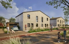 New real estate development of 11 units in Anstaing (59152)