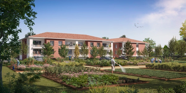 Programme immobilier neuf de 21 lots à Launaguet (31140)