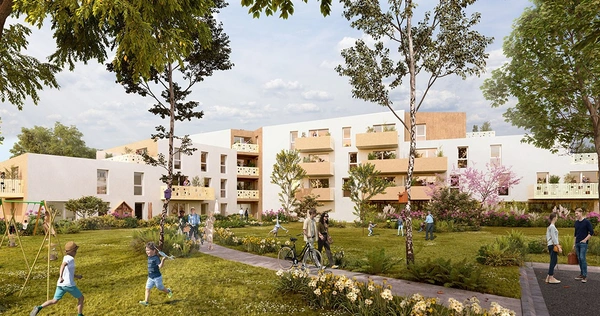 Programme immobilier neuf de 11 lots à La Chapelle-Saint-Mesmin (45380)