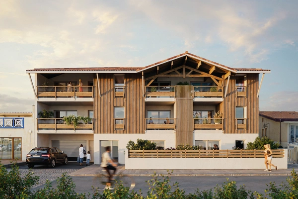 Programme immobilier neuf de 5 lots à Mimizan (40200)
