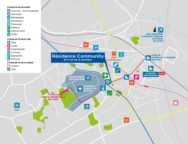 Programme immobilier neuf de 10 lots à Clermont-Ferrand (63000)