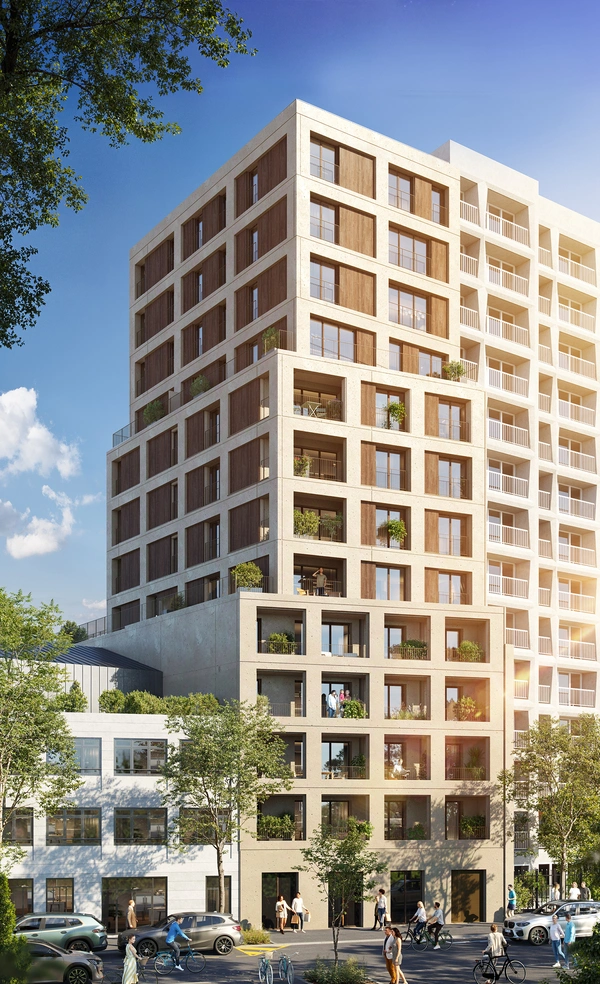 Programme immobilier neuf de 18 lots à Paris (75020)