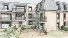 New real estate development of 5 units in Touques (14800)
