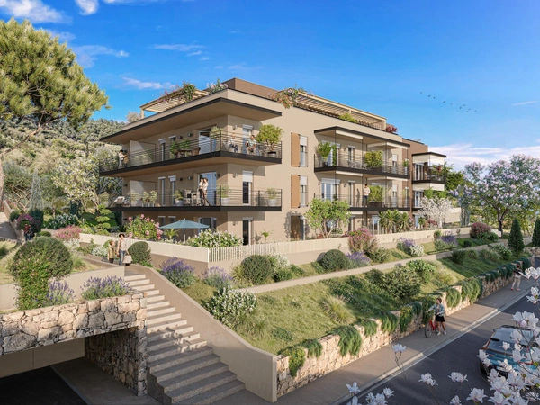 Programme immobilier neuf de 19 lots à La Gaude (06610)