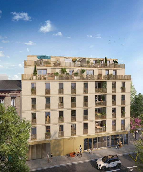 Programme immobilier neuf de 10 lots à Gentilly (94250)