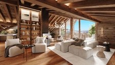 New real estate development of 10 units in La Clusaz (74220)