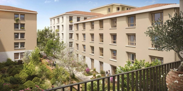 Programme immobilier neuf de 52 lots à Oullins-Pierre-Bénite (69600)
