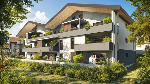 Programme immobilier neuf de 31 lots à Claix (38640)