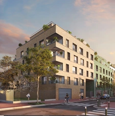 Programme immobilier neuf de 23 lots à Nanterre (92000)