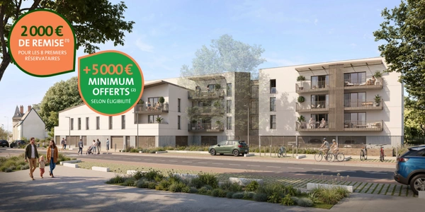 Programme immobilier neuf de 18 lots à Angers (49100)