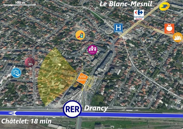 Programme immobilier neuf de 35 lots à Drancy (93700)