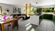 New real estate development of 3 units in Sannois (95110)